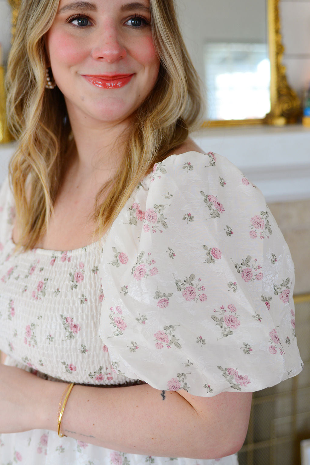 The Rosie Floral Midi Dress