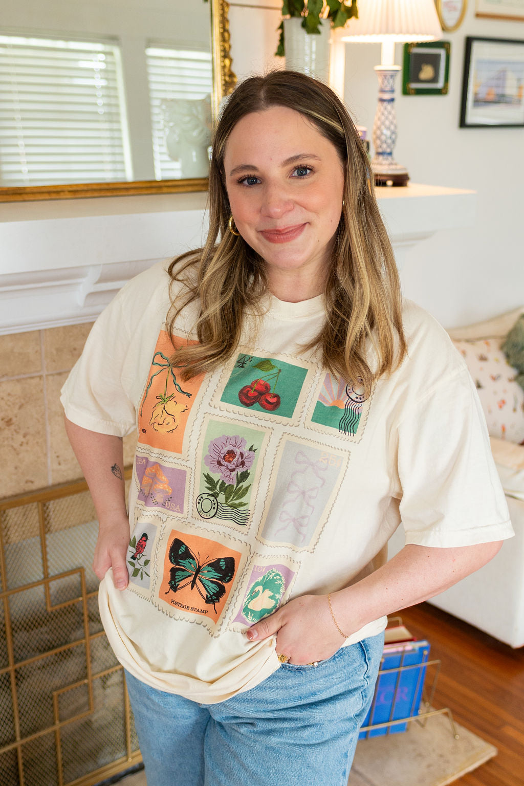 The Harper Stamp Graphic Tee