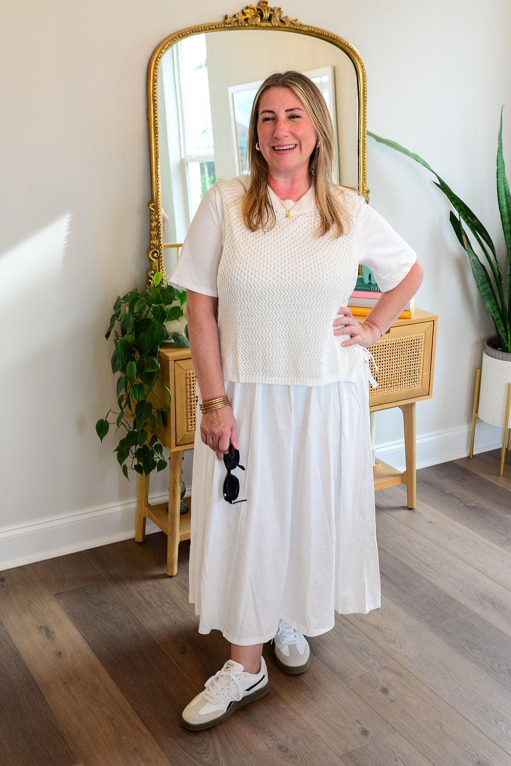 The Pia Cotton Midi Dress