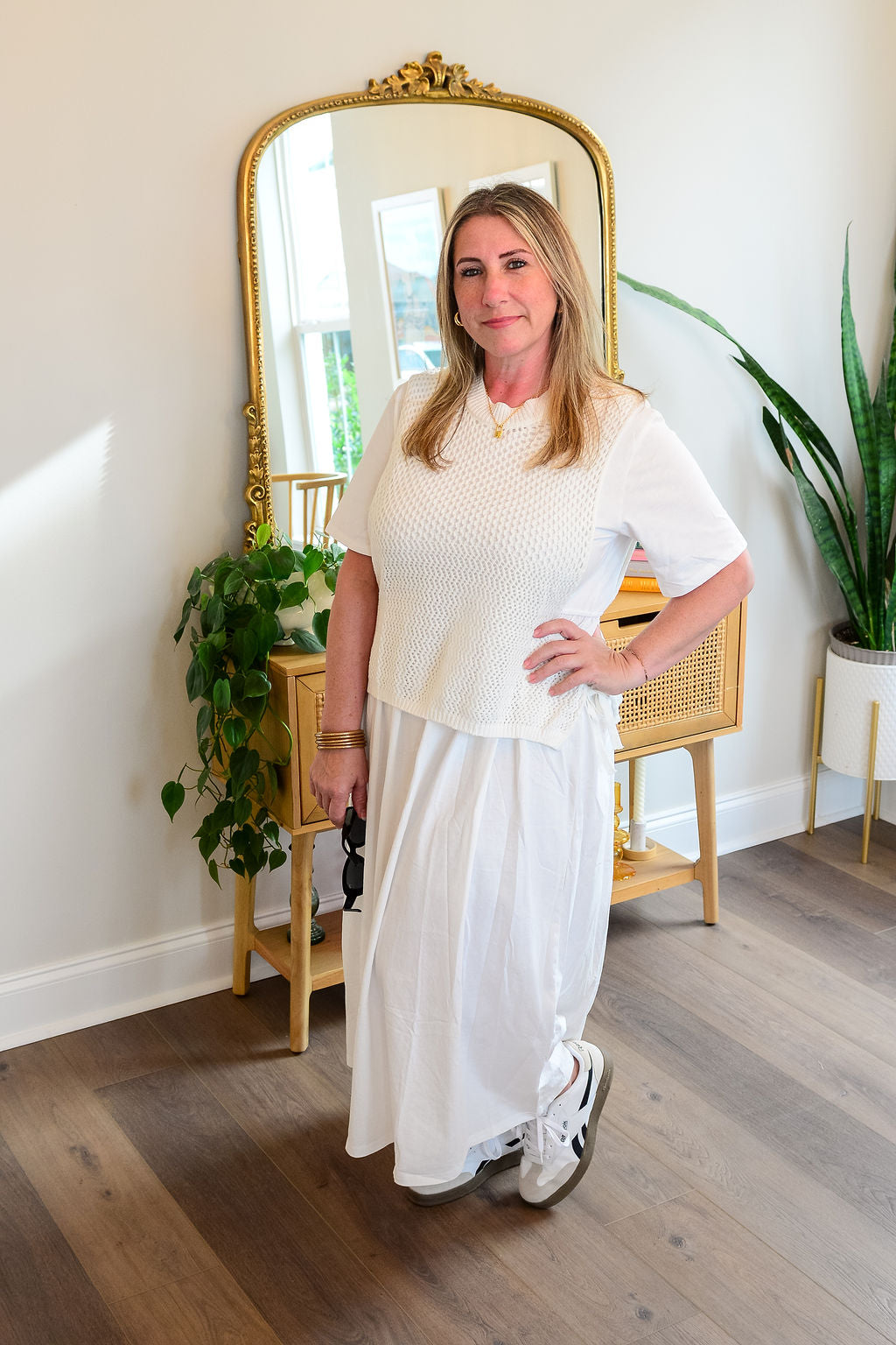 The Pia Cotton Midi Dress