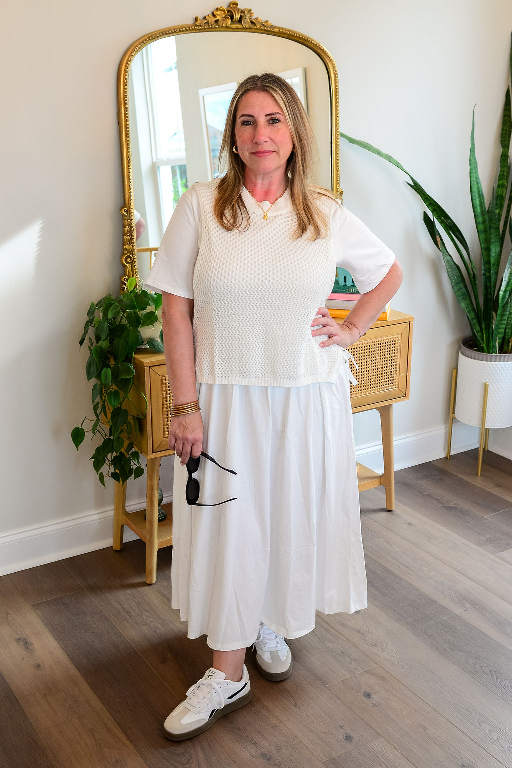The Pia Cotton Midi Dress