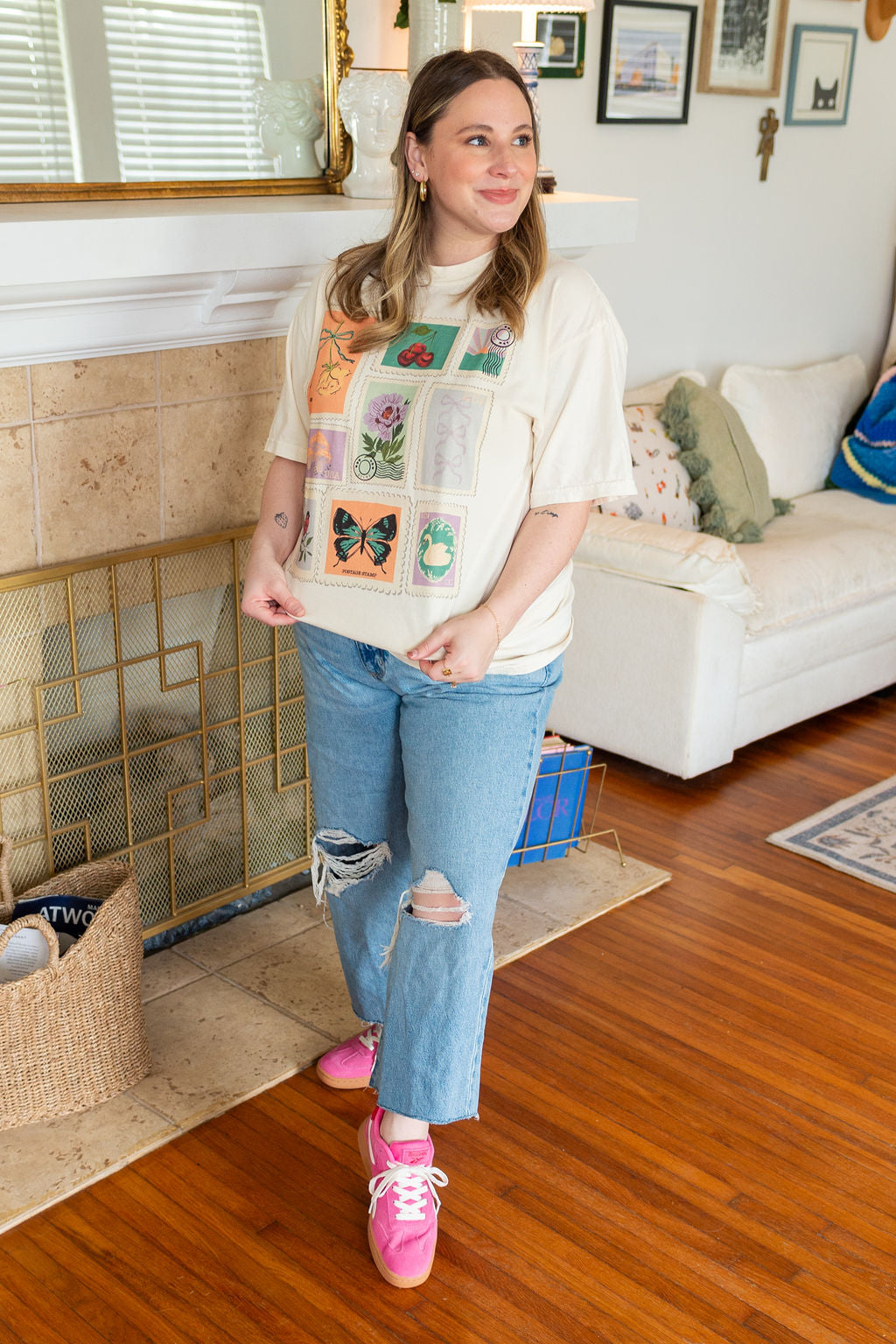 The Harper Stamp Graphic Tee
