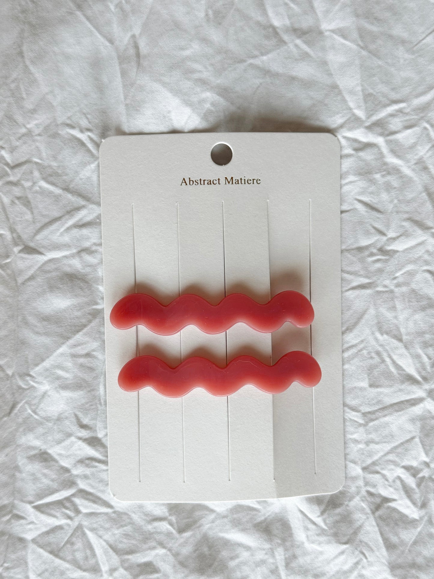 Eco Cloud Wave Slide Hair Pin Set