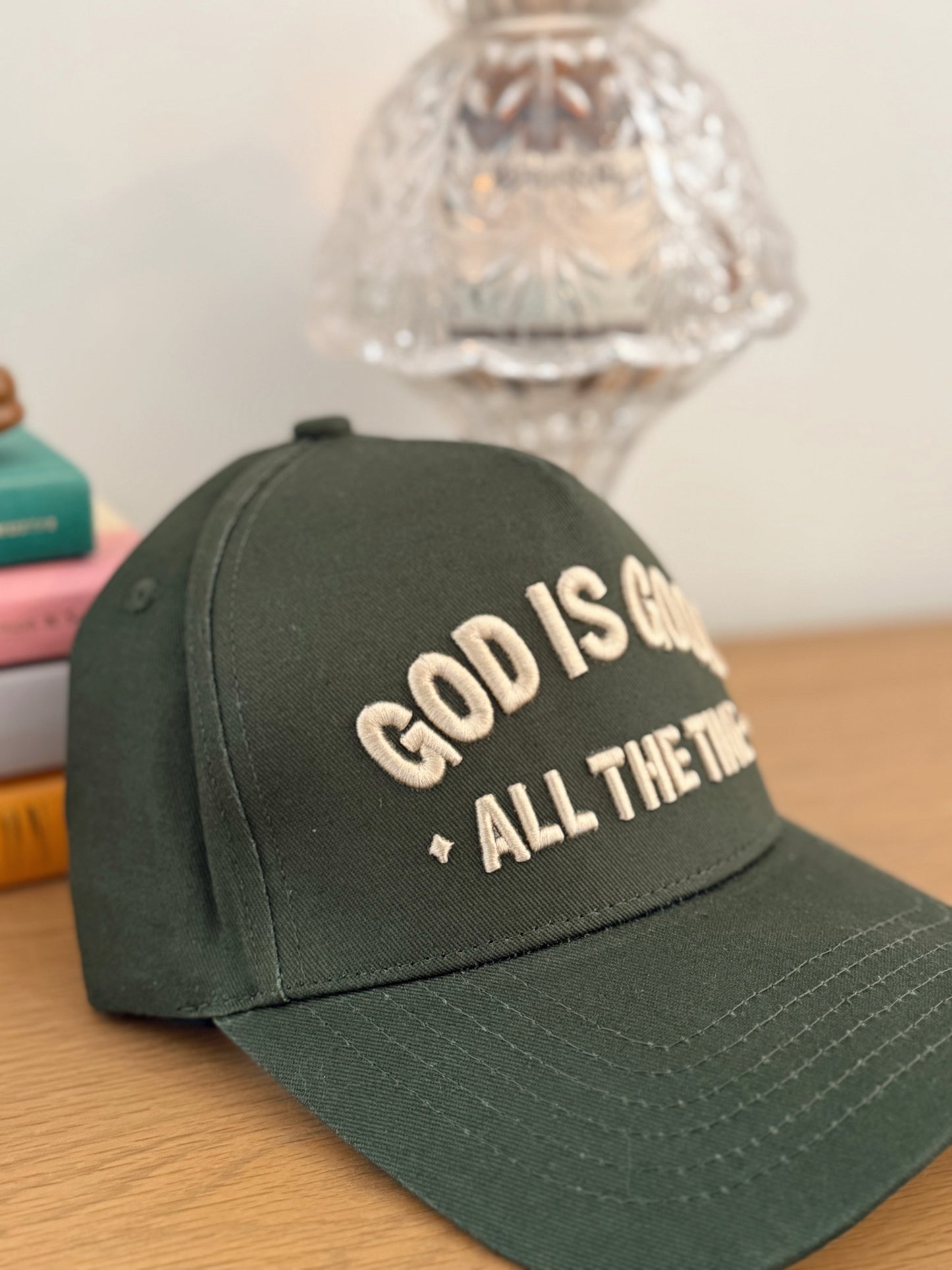 God is Good Embroidered Hat