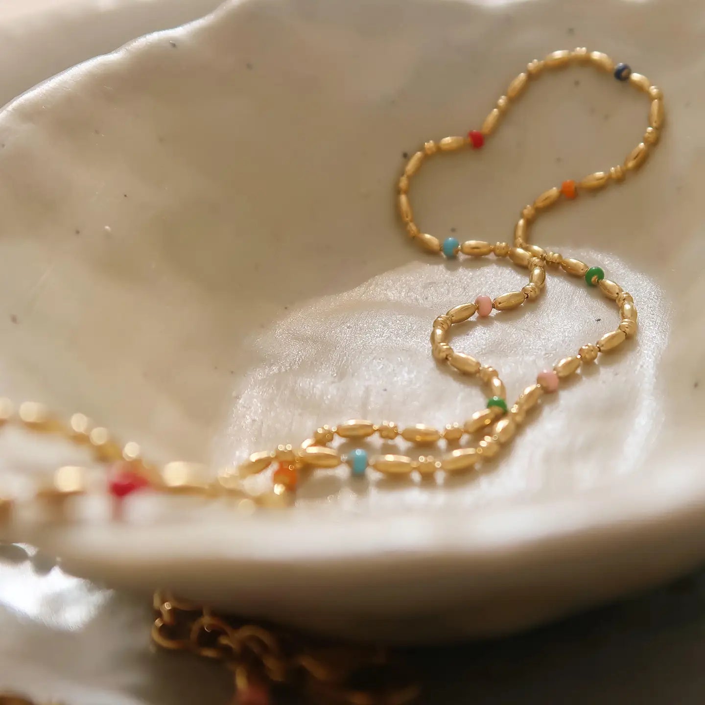 The Tave Petite Beaded Necklace