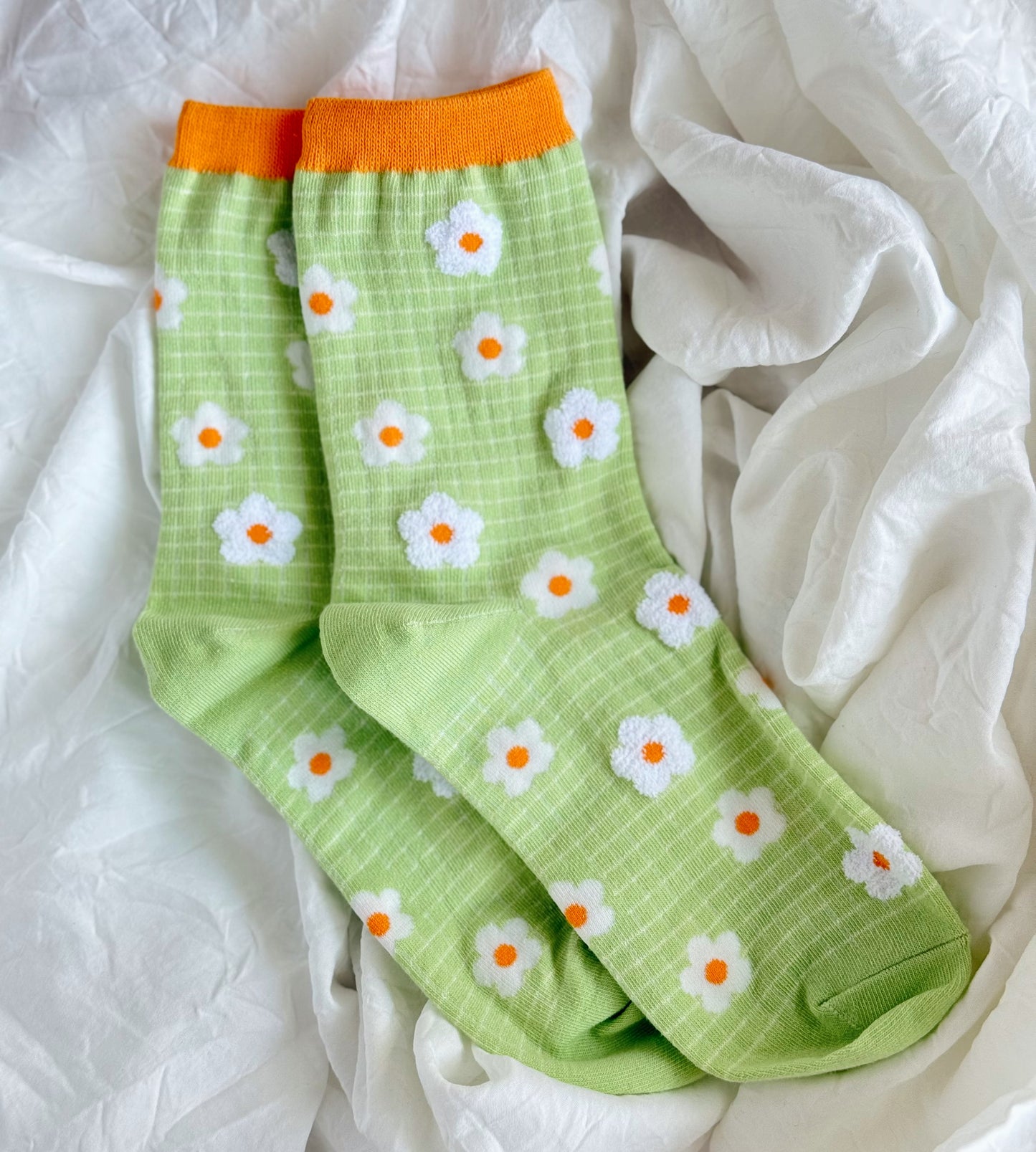Women's Patterned Crew Socks