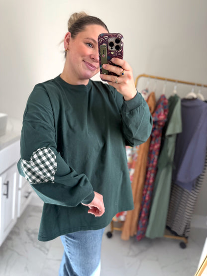 The Charlotte Heart Patch Top