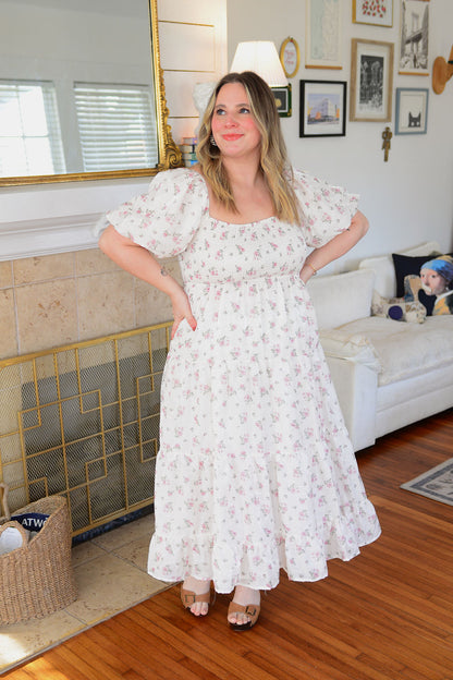 The Rosie Floral Midi Dress