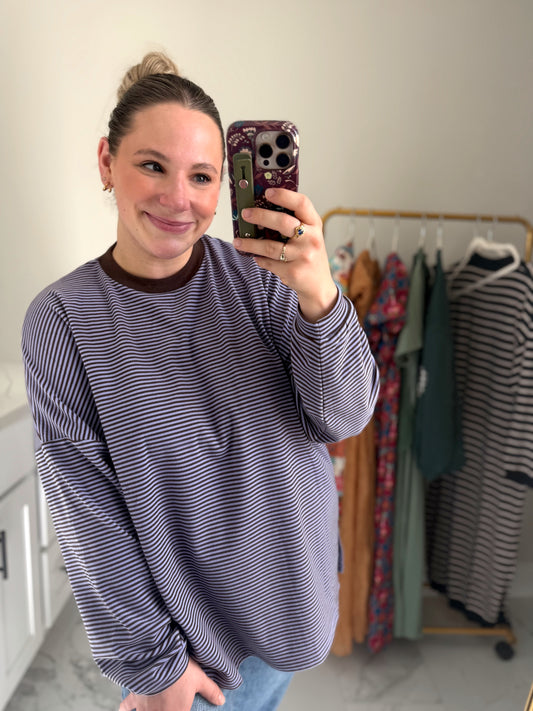 The Lettie Fleece Oversized Top