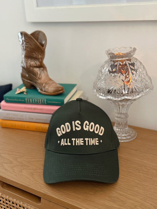 God is Good Embroidered Hat