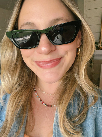 The Sunny Boho Color Beaded Necklace
