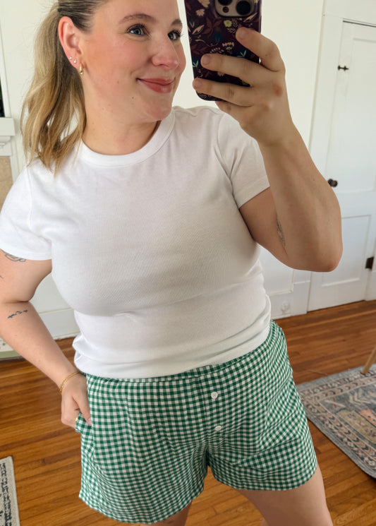 The Ozzy Gingham Boxer Shorts