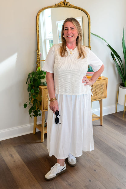 The Pia Cotton Midi Dress