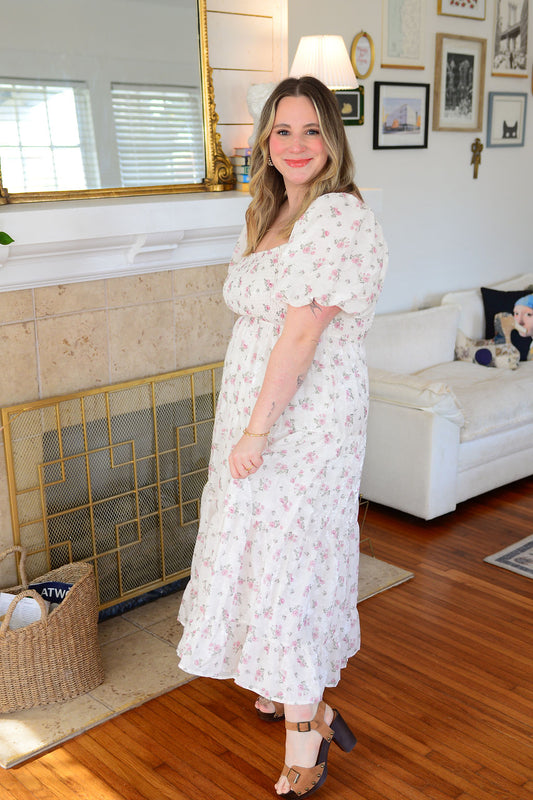 The Rosie Floral Midi Dress