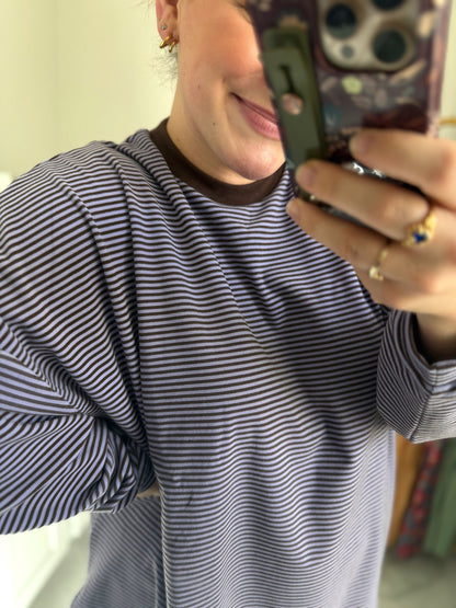 The Lettie Fleece Oversized Top