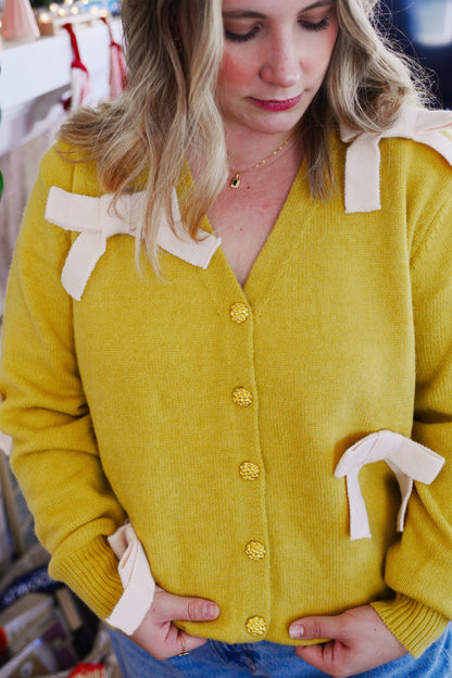 The Lottie Bow Detail Cardigan