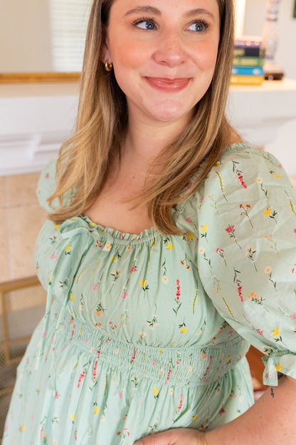 The Eloise Floral Maxi Dress