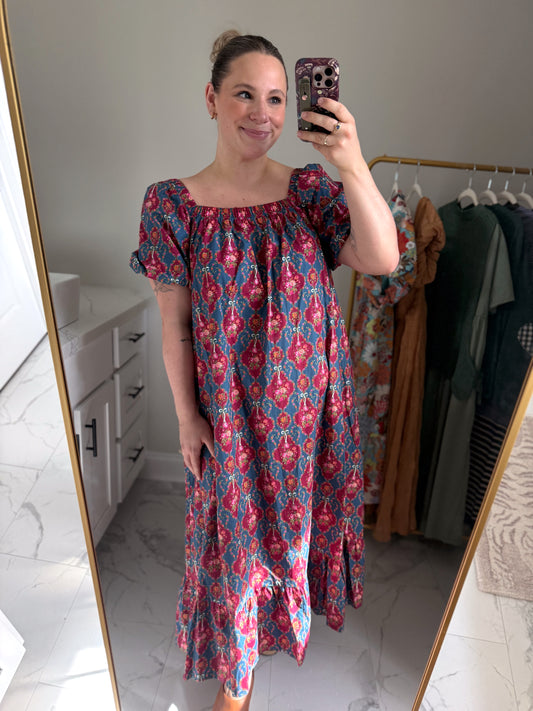 The Eliza Floral Maxi Dress