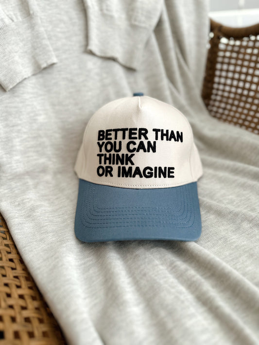 The better than Embroidered Hat