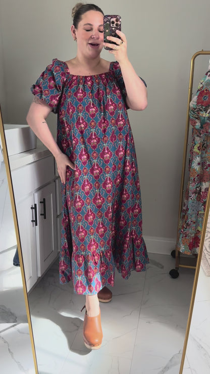 The Eliza Floral Maxi Dress