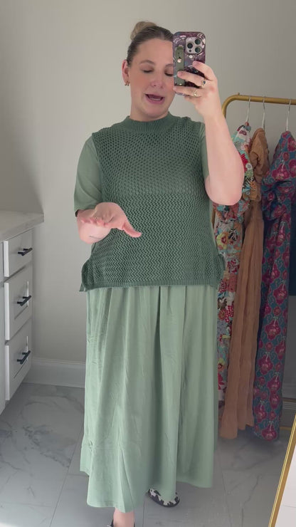 The Pia Cotton Midi Dress