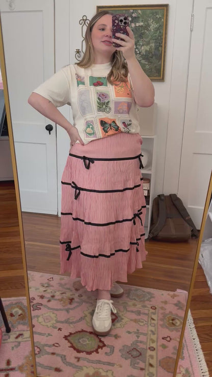 The Posie Pleated Maxi Skirt