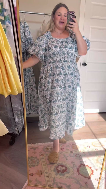 The Dante Floral Midi Dress