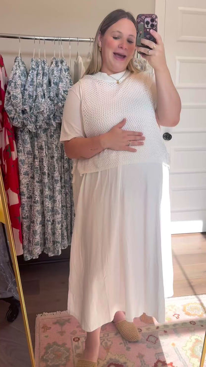 The Pia Cotton Midi Dress